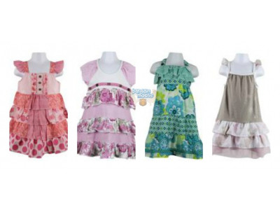 Naartjie Canada: Girl's Lawn Ruffled Sequin Dress Only $20