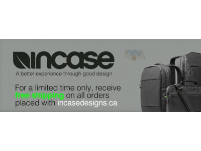 Incase Canada: Free Shipping + Sale on Macbook Backpacks