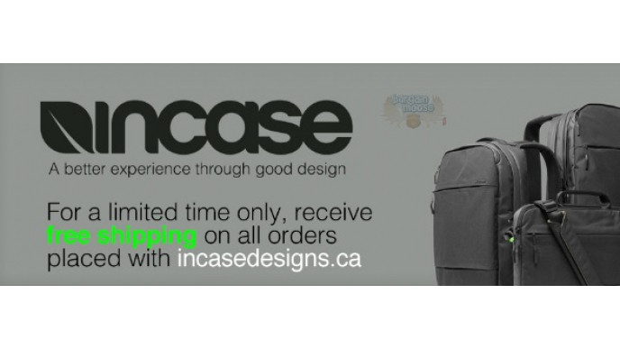 Incase Canada: Free Shipping + Sale on Macbook Backpacks