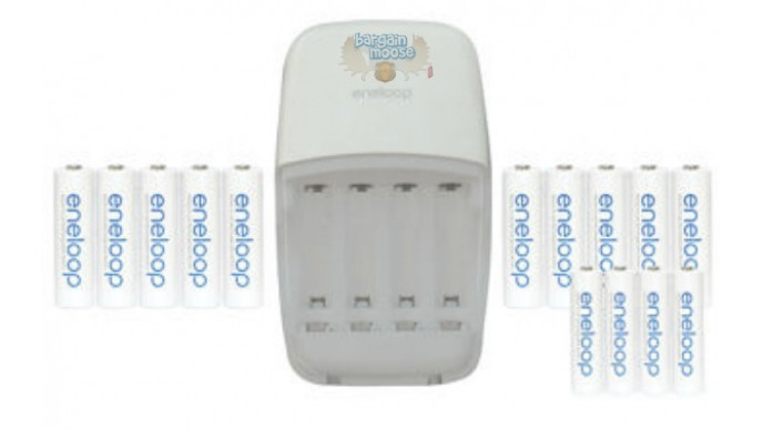 Costco Canada: Eneloop Charger & Batteries Only $40 ($10 Off) & Free Shipping