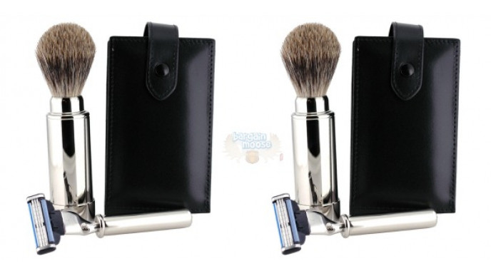 House of Knives: Ice 3pc Travel Set with Mach3 Razor $99 (Was $165)
