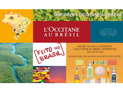 Canadian Freebies: L’Occitane Almond Shower Oil!