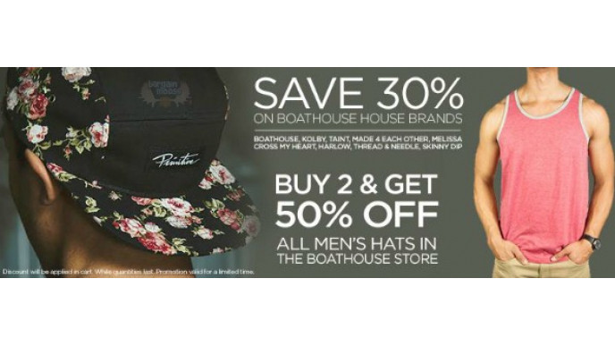 Shop.ca: Up to 86% Off Caps @ Boathouse