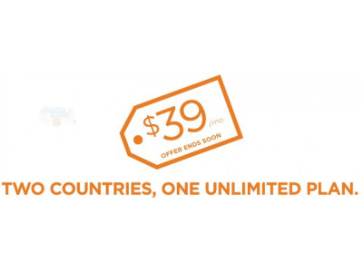 Wind Mobile: $39 US/Canada Unlimited Plan