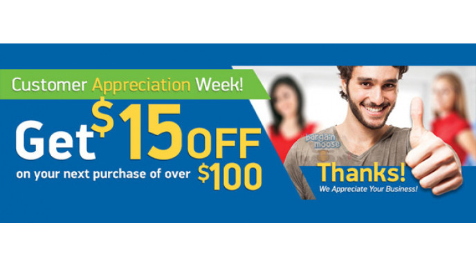 Tiger Direct Canada Coupon Code: $15 Off Orders Of $100+ For Customer Appreciation Week