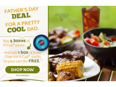 Keurig.ca: Buy 5 Boxes of K-Cup Packs & Get 1 Box of Brew Over Ice K-Cup Packs Free