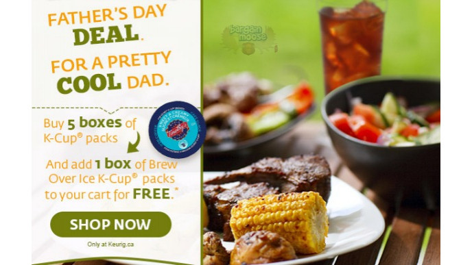 Keurig.ca: Buy 5 Boxes of K-Cup Packs & Get 1 Box of Brew Over Ice K-Cup Packs Free