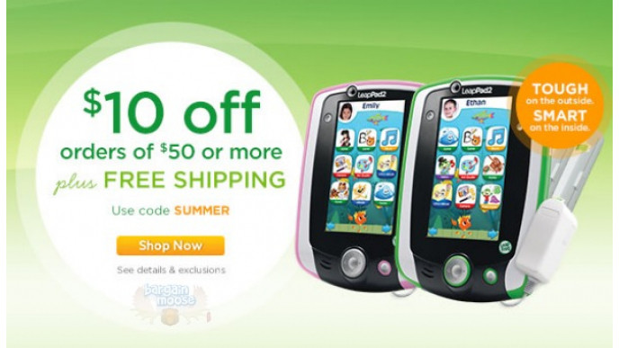 LeapFrog Canada Promo Code: $10 Off $50+ & Free Shipping