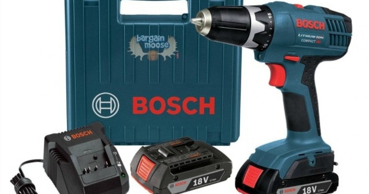 Amazon Canada Bosch 18Volt Cordless Drill/Driver Only 129
