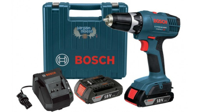 Amazon Canada: Bosch 18-Volt Cordless Drill/Driver Only $129