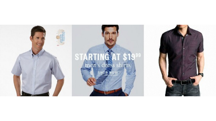 The Bay Canada: $20 Arrow Men's Dress Shirts (Save $15)