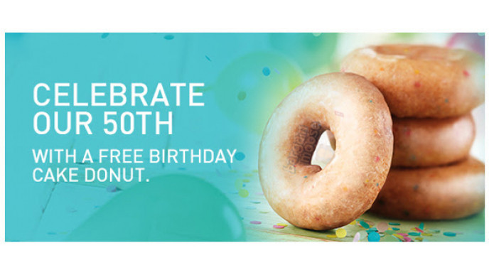 Tim Hortons Canada: Free Birthday Cake Donut May 17th Only
