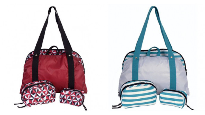 Gym Bag + Toiletry Bag + Cosmetics Bag $15 @ Amazon