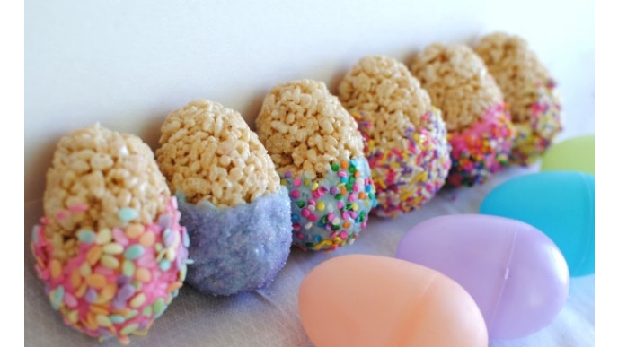 Do It Yourself: Rice Krispie Easter Eggs