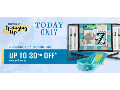 Spring Sale on Baby Items @ Sears Canada