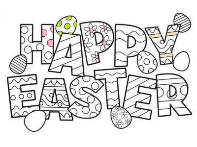 Free Easter Colouring Pages