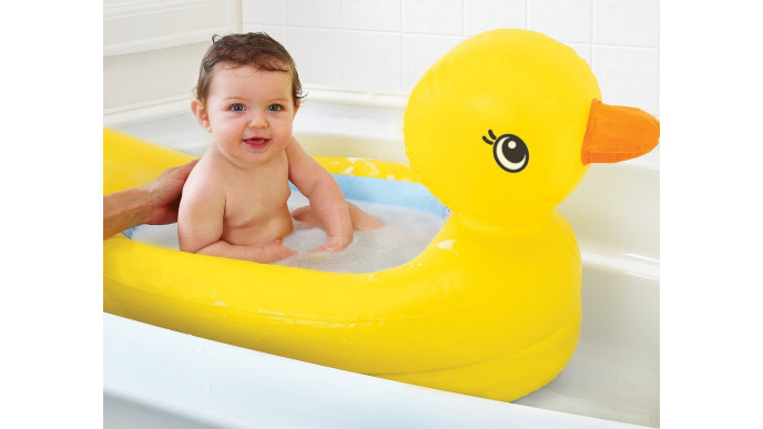 Munchkin White Inflatable Duck Tub For $15 @ Amazon.ca