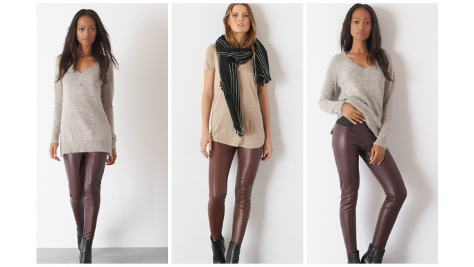 Faux Leather Leggings Now $6, Tanks for $9 PLUS Free Shipping On All Orders @ Dynamite 