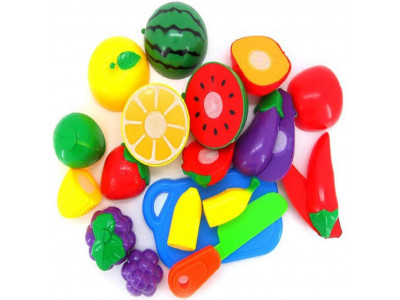 Pretend Fruit & Veggies Set Now $7, Shipped!