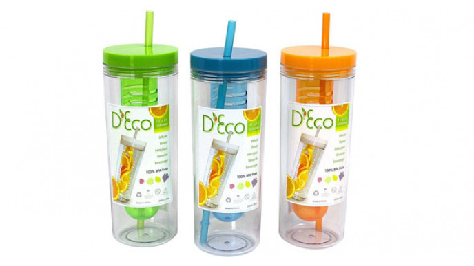 3 D'Eco Infusion Water Bottles for $23 @ Amazon