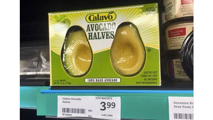Sobeys Is Selling Avocado Halves - Check Out The Amount of Packaging!