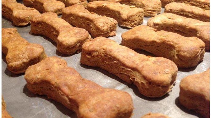 DIY: Four Ingredient Peanut Butter Dog Treats