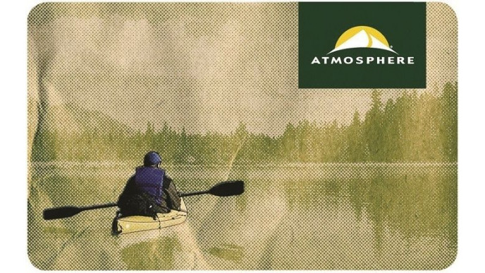 $25 Atmosphere/Sport Chek Gift Card Just $20 @ eBay.ca