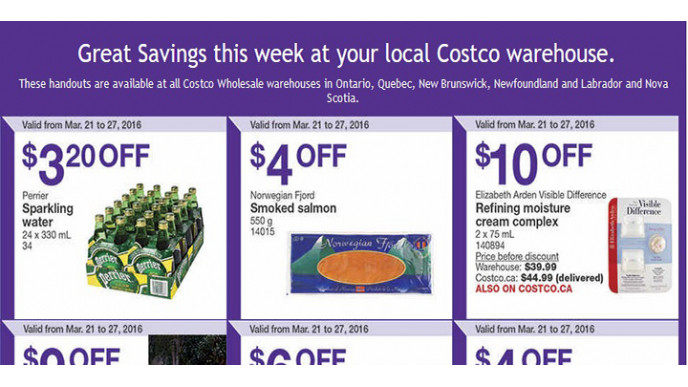 East and West Coast Sale Roundups @ Costco for March 21 - 27