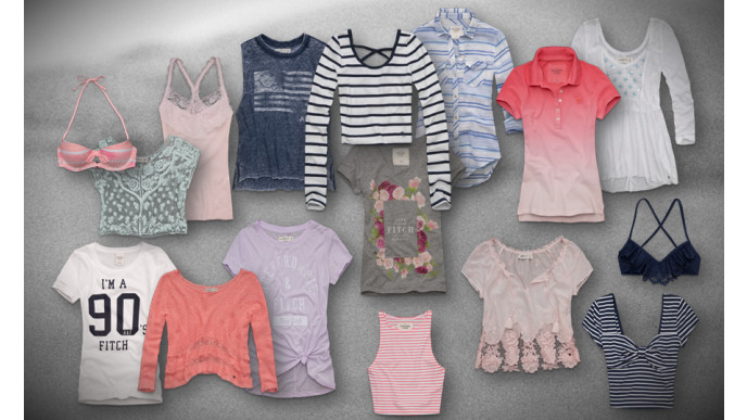 Spring Apparel From $13 @ Abercrombie