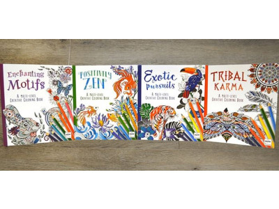 Adult Colouring Book Bundle For $23!