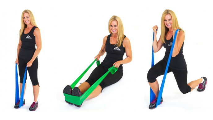 Pack of 3 Therapy Exercise Bands for $18 Shipped @ Amazon.ca