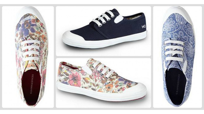 Denver Hayes Victoria Slip-On Lace Sneakers Now $30 @ Marks.com