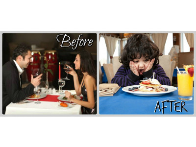 Dinner With & Without Toddlers