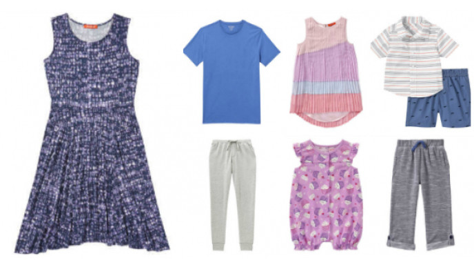 Kids' Clothes from $4.50 + Adults Tees for $6 with 25% off Code @ Joe Fresh