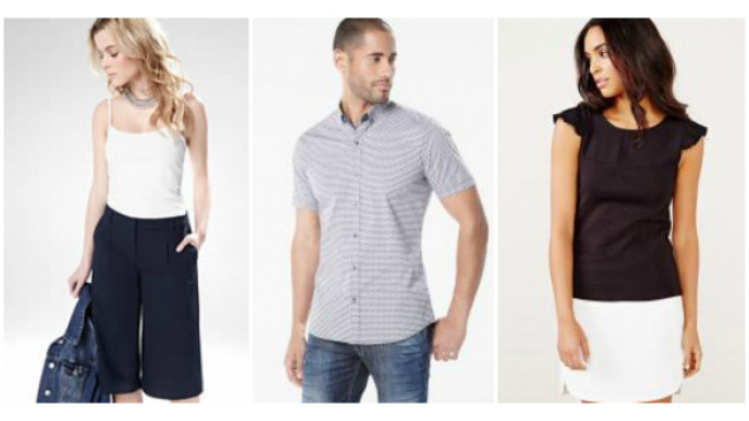 Tops from $16 with 30% off @ RW & Co