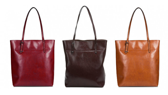 Perfect Leather Tote for 76% Off and Free Shipping @ Amazon.ca