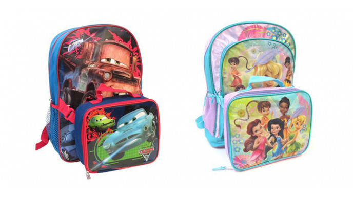Great For Camp! Disney Backpacks and Lunch Box just $7 @ Walmart.ca