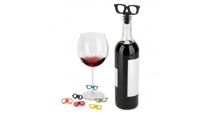Super Cute Wine Topper and Glass Charms For $3 (85% Off) @ Amazon.ca