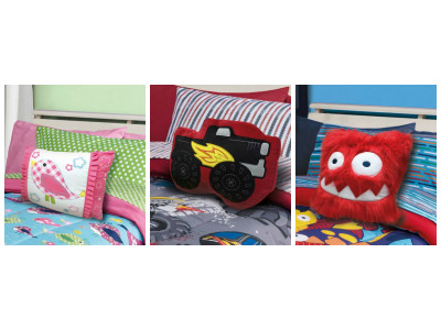 Clearance Kids Pillows & Throws For $10