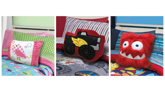 Clearance Pillows & Throws For Kids For $10 @ Walmart.ca