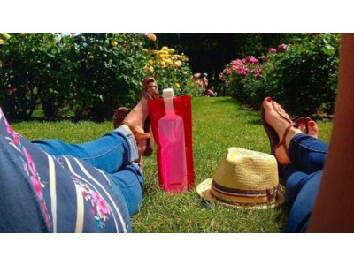Foldable Wine Flask For $16