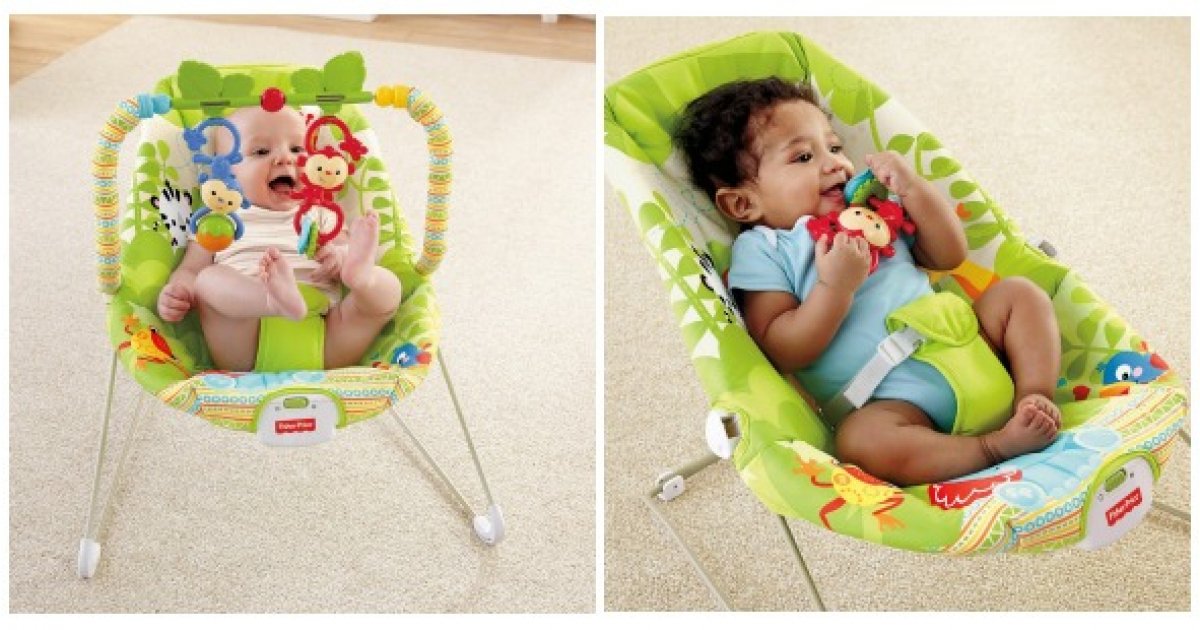 FisherPrice Rainforest Friends Baby Bouncer 35 & Free Shipping Amazon