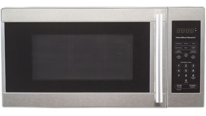 Hamilton Beach Stainless Steel Microwave Now $60 Shipped @ Walmart.ca