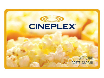 Free Gift With $30 Gift Card @ Cineplex