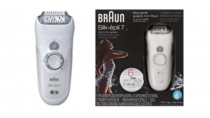 Braun Silk-Epil Wet or Dry for $74 @ Amazon.ca
