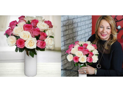 20 Roses With Vase—$60 Includes Delivery!