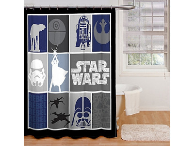 Star Wars Shower Curtain $15 From $35