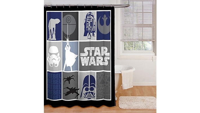 Star Wars Shower Curtain For Fans Of Any Age—$15 @ Bed Bath & Beyond