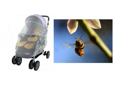 Buzz Off! Stroller Net $4 Free Ship!