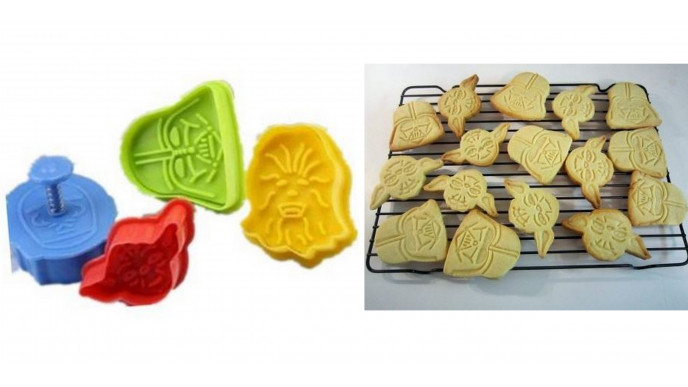Star Wars Cookie Cutters Under $5 + FREE SHIPPING! @ Amazon.ca